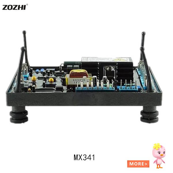 Avr MX341 Generator Parts Voltage Regulation Circuit Diagram Three ...