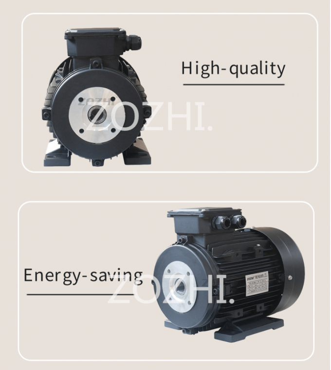 132S2-4 7.5KW/10 HP Hollow Shaft Motor For Domestic Electric High
