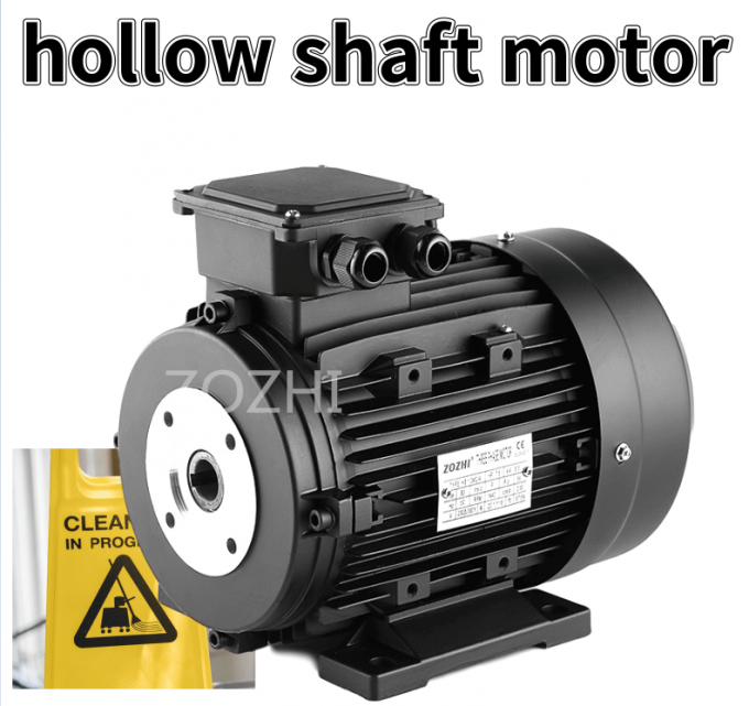 10HP Hollow Shaft Hydraulic Motor 7.5KW 4 Pole 1450rpm For Industrial