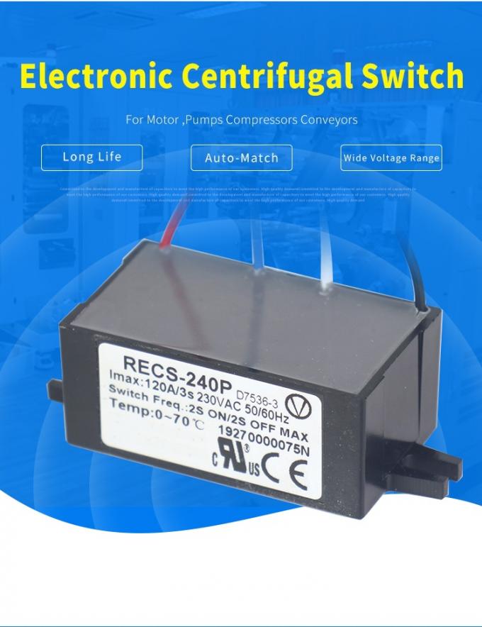 RECS-240P 120A/3S 230VAC Electronic Centrifugal Switch For Pump