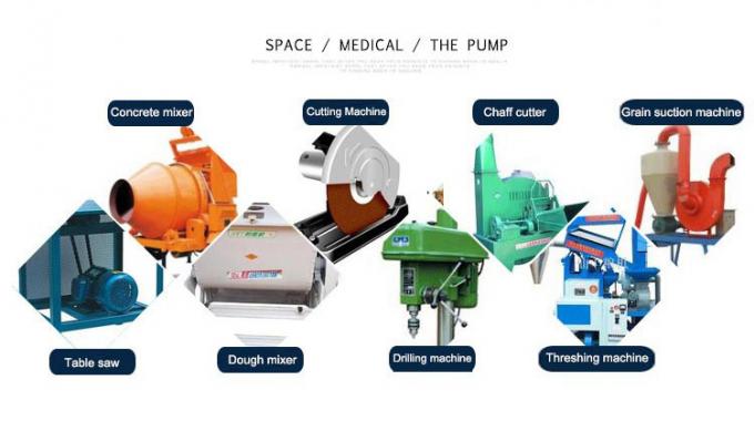 Single-Phase 2.2KW 3HP Electric AC Motor 380V 50HZ 2300 RPM Explosion-Proof Enclosed Aluminium Housing 110V Pump Motor 5KW 4