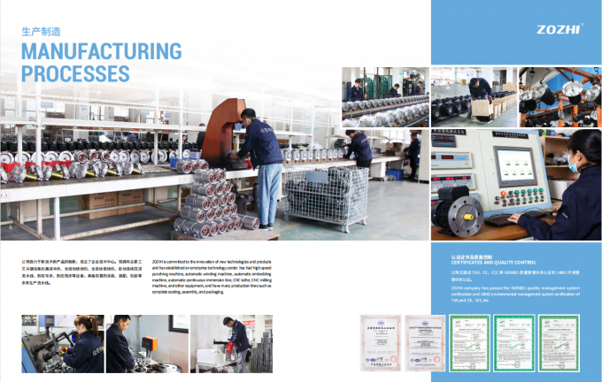 7KW Hollow Shaft Motor With AR Interpump For Commercial Clean Machines 14