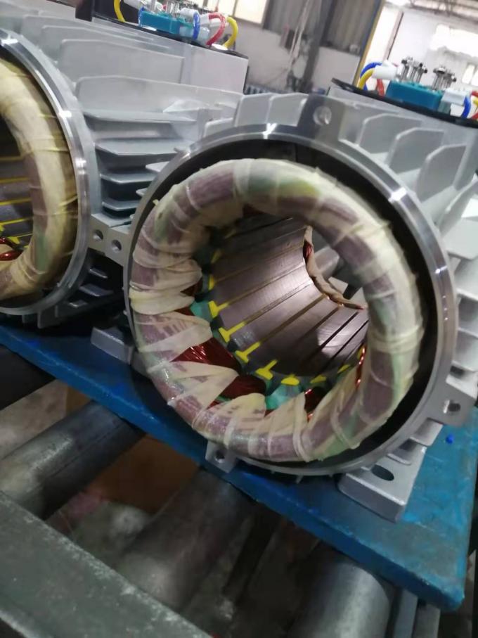 Single-Phase 2.2KW 3HP Electric AC Motor 380V 50HZ 2300 RPM Explosion-Proof Enclosed Aluminium Housing 110V Pump Motor 5KW 7