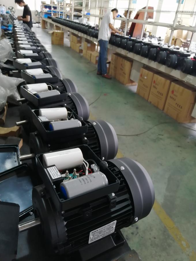 Single-Phase 2.2KW 3HP Electric AC Motor 380V 50HZ 2300 RPM Explosion-Proof Enclosed Aluminium Housing 110V Pump Motor 5KW 14