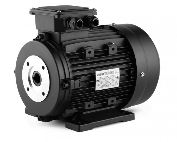 Hollow Shaft Motor 4KW 5.5HP B3 87/61 Hollow Shaft 24mm IP55 Protection 1400rpm Three Phase 380V For Pressure Cleaners And Washing Plants 0