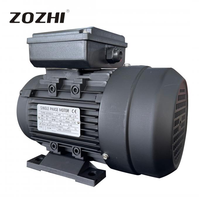 50Hz 0.75KW 1HP 1440rpm Single-Phase Capacitor-Start Run Asynchronous Induction Motor 220V/230V AC Volta 60Hz Frequency Rated Power 1