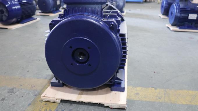 IE2 15HP 11KW AC Electric Induction Motors With 24mm Hollow Shaft 900rpm Three-Phase 50Hz Frequency 380V 415V AC Aluminium 60Hz 2