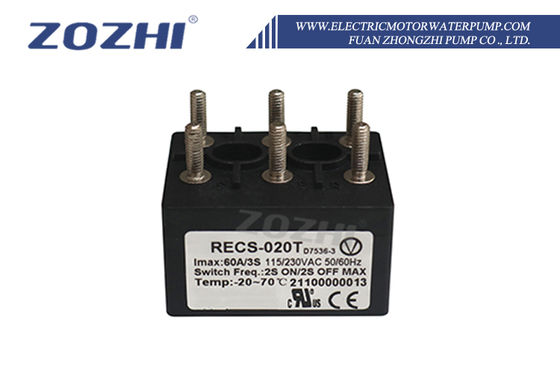 RECS-020T Electronic Centrifugal Switch with 0-70℃ Temperature Range 2S ON/2S OFF MAX Frequency and 1 Million Cycle Lifespan