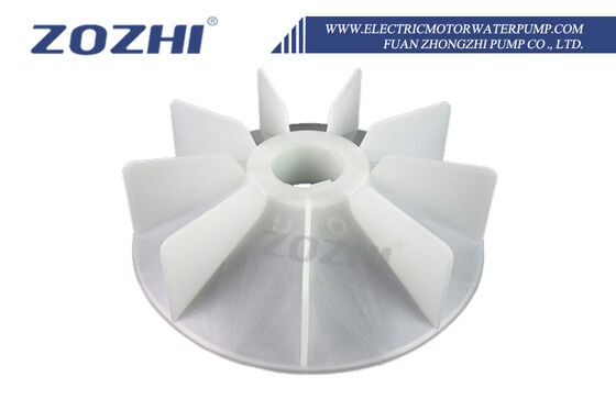 Y-315-4/6/8 White Plastic Cooling Fan Blade 90*550mm 12 Blades for 90mm Shaft Electric Motor Accessories