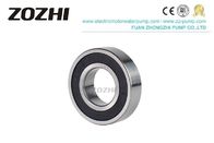 6206 2rs Ac Generator Parts Deep Groove Ball Bearing Rubber Coated For Pump