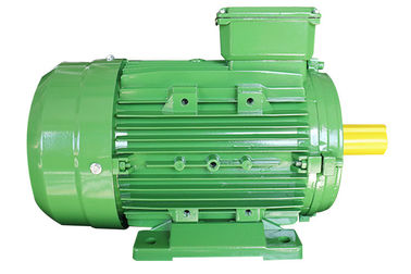 Aluminum Housing 3 Phase Induction Motor , 4 Pole AC Electric Motor For Cutting Machine