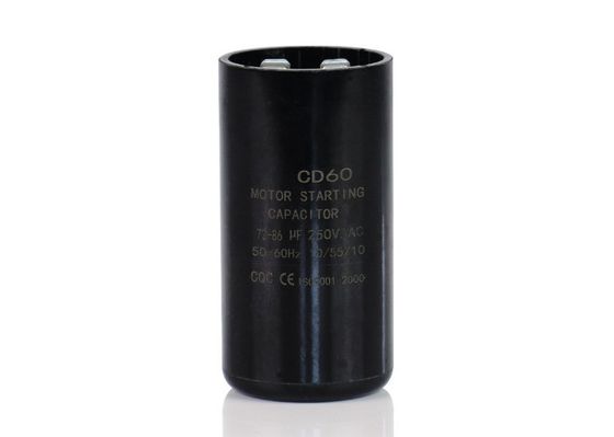 250VAC Aluminum Electrolytic Capacitors CD60 72-86UF