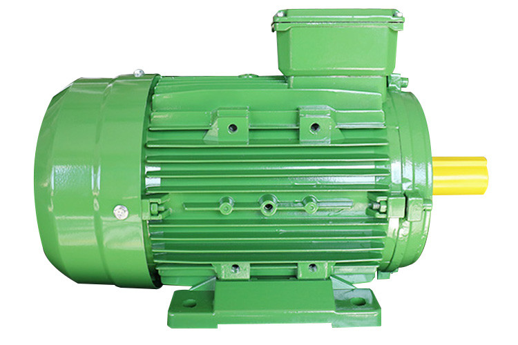 Aluminum Housing 3 Phase Induction Motor , 4 Pole AC Electric Motor For ...