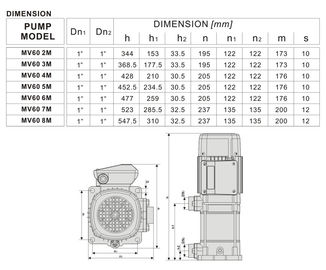Vertical Multistage Centrifugal Pump / 3 Stage Centrifugal Pump with Stainless Steel Material