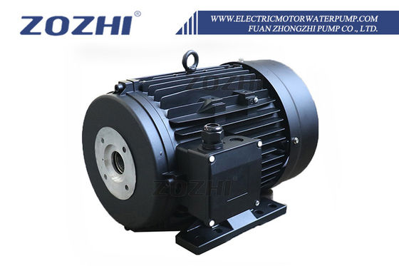 ZOZHI 2.2KW Hollow Shaft Induction Motor 380V Three Phase Asynchronous Squirrel Cage Foot Mount 1500 RPM IE1 Waterproof 50Hz 60Hz