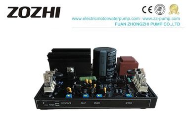 Black Color Diesel Generator Set , R438 AVR Brushless Generator Three Phase