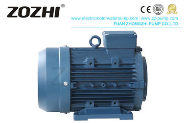 2.2kw 3HP Hollow Shaft Motor Three / Single Phase Aluminum Housing For Hydraulic